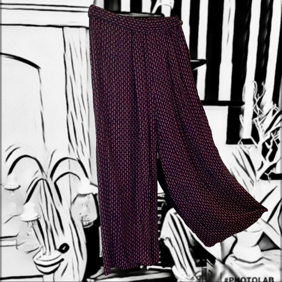 UK2LA Pants - UK2LA Palazzo Wide Leg Tall Pants